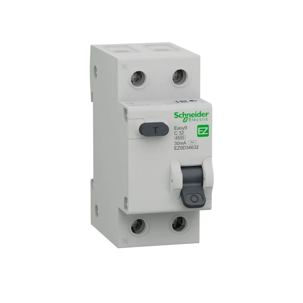 Дифференциальный автомат Schneider Electric Easy 9 1P+N 32А 30мА тип AC