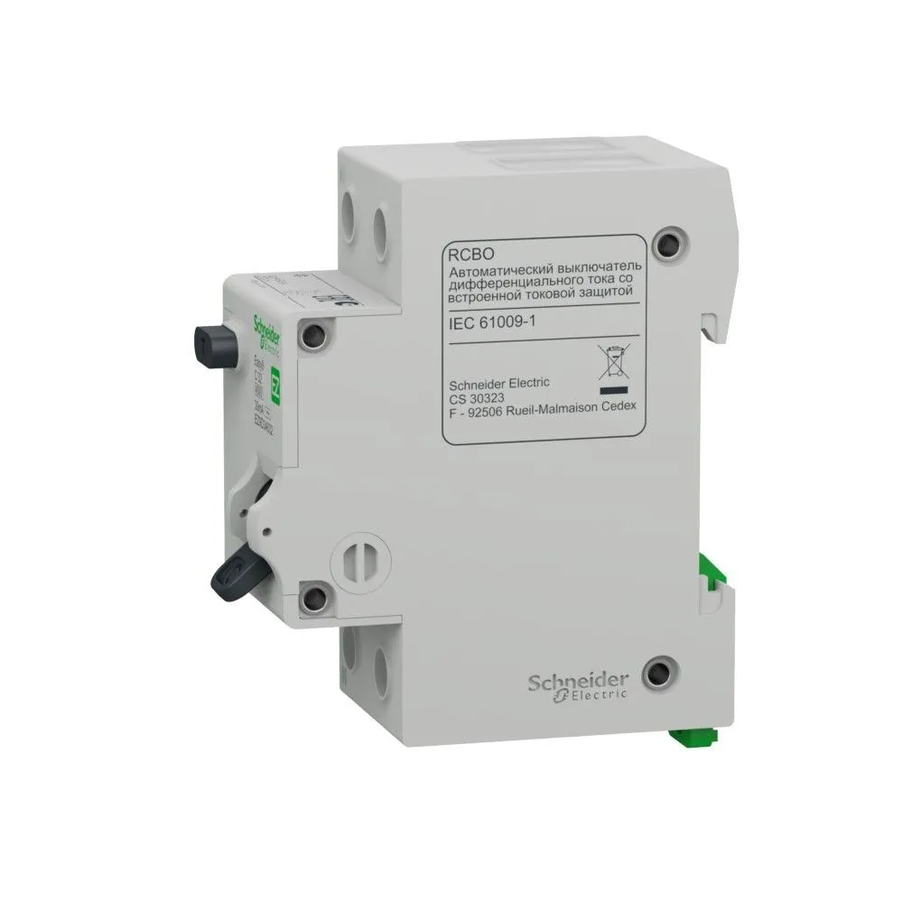 Дифференциальный автомат Schneider Electric Easy 9 1P+N 32А 30мА тип AC — изображение 2