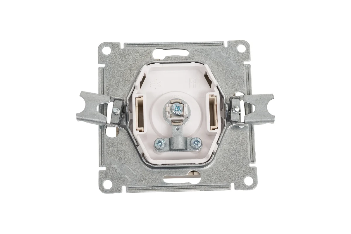 Телевизионная розетка-коннектор AtlasDesign, механизм, цвет шампань — изображение 2