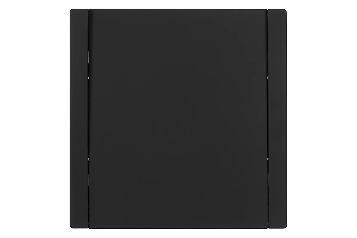 Выключатель 1-клавишный IEK FORTEPIANO 10А FP101 чёрный